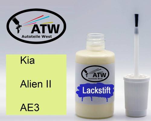 Kia, Alien II, AE3: 20ml Lackstift, von ATW Autoteile West.